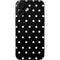 Black and White Polka Dots iPhone 16 Skin