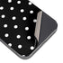 Black and White Polka Dots iPhone 16e Skin