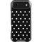 Black and White Polka Dots iPhone 17 Air Clear Case