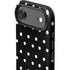 Black and White Polka Dots iPhone 17 Air Impact Case