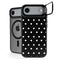 Black and White Polka Dots iPhone 17 Air Kickstand Case