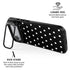 Black and White Polka Dots iPhone 17 Air Kickstand Case