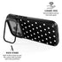 Black and White Polka Dots iPhone 17 Pro Max Kickstand Case