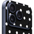 Black and White Polka Dots iPhone 17 Pro Max Skin