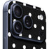 Black and White Polka Dots iPhone 17 Pro Skin
