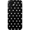Black and White Polka Dots iPhone 17 Skin