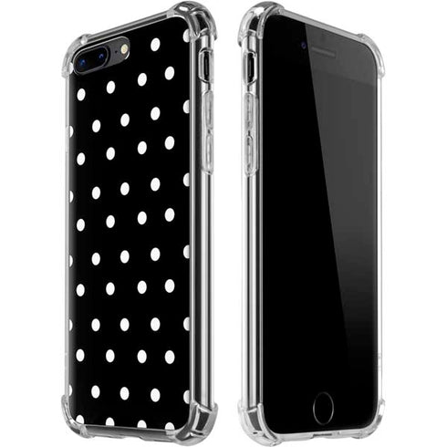Black and White Polka Dots iPhone Cases