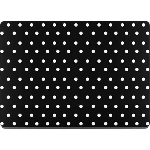 Black and White Polka Dots Apple MacBook Pro 14-inch Skin