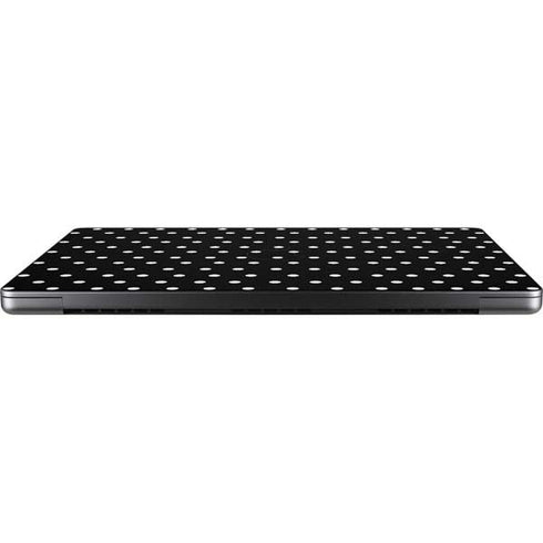 Black and White Polka Dots Apple MacBook Pro 14-inch Skin