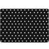 Black and White Polka Dots MacBook Skins