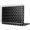 Black and White Polka Dots MacBook Cases