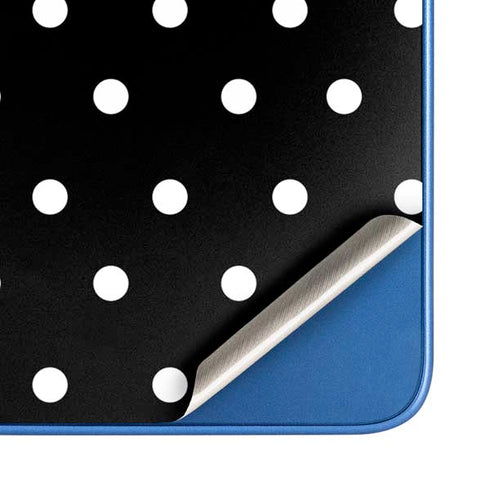 Black and White Polka Dots Moto G Play 4G (2024) Skin