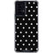 Black and White Polka Dots Moto G Power 5G (2024) Clear Case