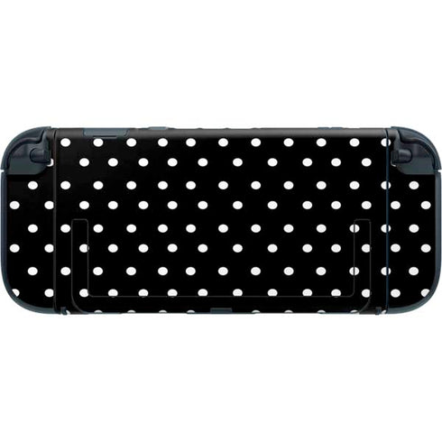 Black and White Polka Dots Nintendo Switch 2 (2025) with Joy-Con Skin