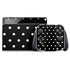 Black and White Polka Dots Nintendo Skins