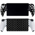 Black and White Polka Dots PlayStation Portal Remote Player Skin