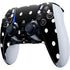Black and White Polka Dots PS5 DualSense Edge Pro Controller Skin