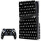 Black and White Polka Dots PlayStation PS5 Skins