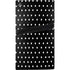 Black and White Polka Dots PS5 Pro Disk Bundle Skin