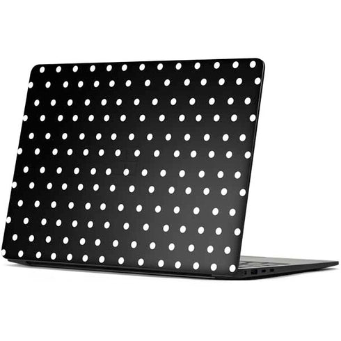 Black and White Polka Dots Surface Laptop 7 15in Skin