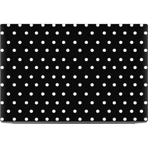 Black and White Polka Dots Dell XPS Skin