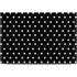 Black and White Polka Dots Dell XPS Skin