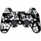 Black and White PS3 Dual Shock wireless controller Skin