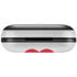 Black And White Striped Heart Amazon Echo Buds Skin