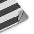 Black And White Striped Heart Apple iPad Air Skin