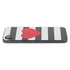 Black And White Striped Heart iPhone 16e Skin