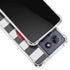 Black And White Striped Heart Moto G Play 5G (2025) Clear Case