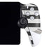 Black And White Striped Heart PlayStation Portal Remote Player Skin
