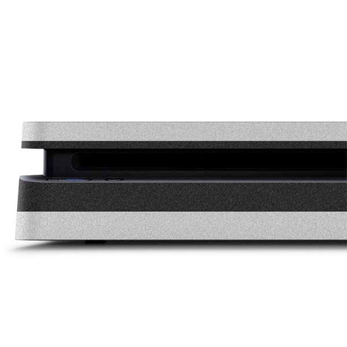 Black And White Striped Heart PS4 Slim Skin