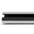 Black And White Striped Heart PS4 Slim Skin