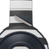 Black And White Striped Heart Razer Kraken X Skin
