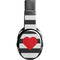 Black And White Striped Heart Skullcandy Crusher Wireless Skin