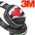 Black And White Striped Heart Skullcandy Venue Skin