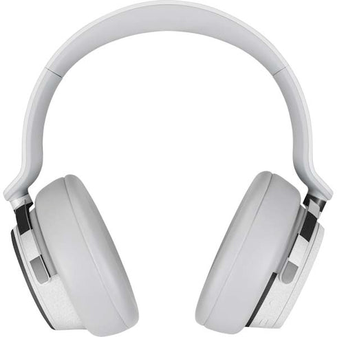 Black And White Striped Heart Surface Headphones Skin