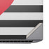 Black And White Striped Heart HP ZBook Fury 16 G10 Skin