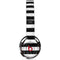 Black and White Striped Marble Beats Solo 3 Wireless Skin
