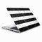 Black and White Striped Marble HP Elitebook Skin