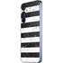 Black and White Striped Marble Galaxy A36 5G Skin