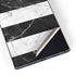 Black and White Striped Marble Galaxy Skins