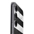 Black and White Striped Marble Galaxy S24 Plus Skin