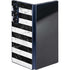 Black and White Striped Marble Galaxy Z Fold6 Skin