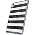 Black and White Striped Marble iPad 11th Gen (2025) Clear Case