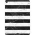 Black and White Striped Marble Apple iPad Air Skin