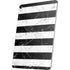 Black and White Striped Marble Apple iPad Air Skin
