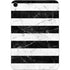 Black and White Striped Marble Apple iPad Mini Skin