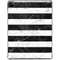 Black and White Striped Marble iPad Pro 11in (2024) Clear Case